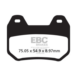 EBC Fékbetét Organic FA FA304