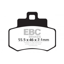 EBC Fékbetét Organic SFA356