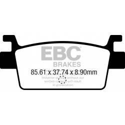 EBC Fékbetét Organic SFA719