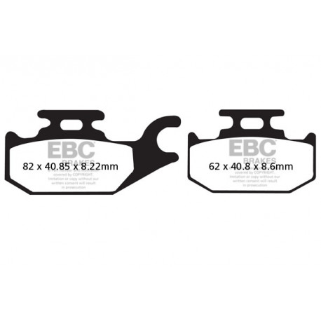 EBC Féktárcsák Moto EBC Fékbetét SFAC413 | race-shop.hu