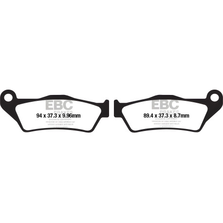 EBC Féktárcsák Moto EBC Fékbetét Double-H Sintered FA671HH | race-shop.hu