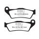 EBC Féktárcsák Moto EBC Fékbetét Double-H Sintered FA363HH | race-shop.hu