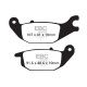 EBC Féktárcsák Moto EBC Fékbetét Double-H Sintered FA343HH | race-shop.hu