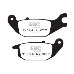 EBC Fékbetét FA343HH