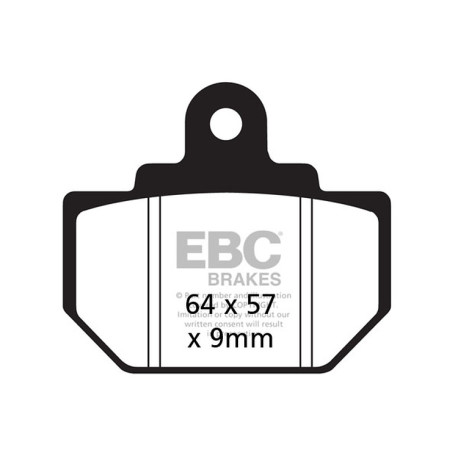 EBC Féktárcsák Moto EBC Fékbetét R Series Sintered FA111R | race-shop.hu