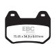 EBC Féktárcsák Moto EBC Fékbetét Double-H Sintered FA304HH | race-shop.hu