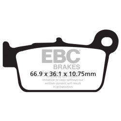 EBC Fékbetét MXS367