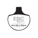 EBC Féktárcsák Moto EBC Fékbetét Double-H Sintered FA094HH | race-shop.hu