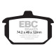 EBC Féktárcsák Moto EBC Fékbetét Organic FA FA078 | race-shop.hu