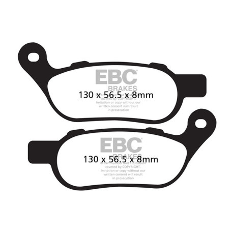 EBC Féktárcsák Moto EBC Fékbetét Double-H Sintered FA458HH | race-shop.hu