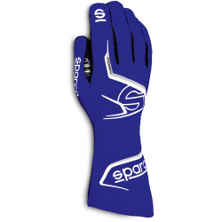 Gokart kesztyű Sparco ARROW K (külső varrás), kék