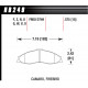 Fékbetétek HAWK performance Fékbetét első Hawk HB249Z.575, Street performance, min-max 37°C-350°C | race-shop.hu