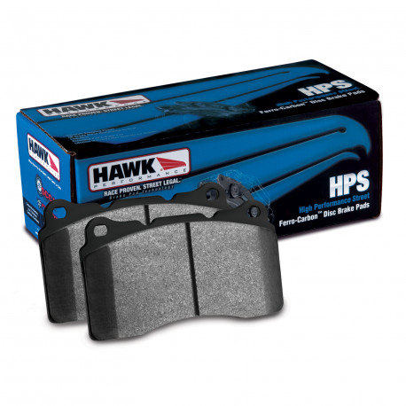 Fékbetétek HAWK performance Fékbetét hátsó Hawk HB278F.583, Street performance, min-max 37°C-370°C | race-shop.hu