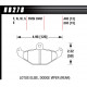 Fékbetétek HAWK performance Fékbetét hátsó Hawk HB278N.465, Street performance, min-max 37°C-427°C | race-shop.hu