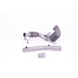 Cast Downpipe és HJS High Flow sport katalizátor Milltek Audi A1 40TFSI 5 2019-2021