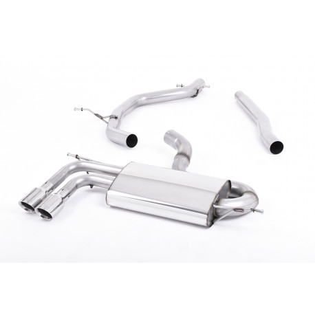 Milltek KIPUFOGÓRENDSZER Cat-back Milltek kipufogó Audi A3 1,8 TSI 2008-2012 | race-shop.hu