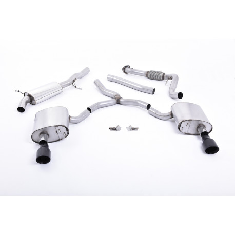 Milltek KIPUFOGÓRENDSZER Cat-back Milltek kipufogó Audi A4 2 TFSI 2016-2021 | race-shop.hu