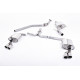 Milltek KIPUFOGÓRENDSZER Cat-back Milltek kipufogó Audi A4 2 TFSI 2008-2011 | race-shop.hu