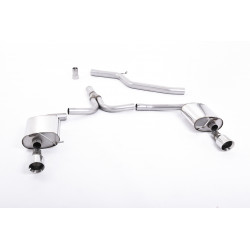 Cat-back Milltek kipufogó Audi A5 Coupé 2 2007-2021