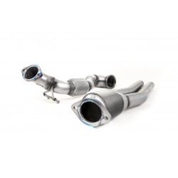 Nagytestű Downpipe és Hi-Flow Sport katalizátor Milltek Audi RS3 Sportback 400PS 2017-2018
