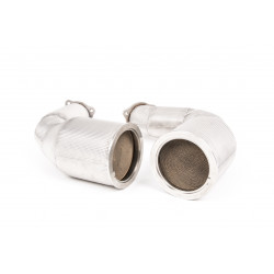 Nagytestű Downpipes Milltek Audi RS4 B9 2,9 2018-2021