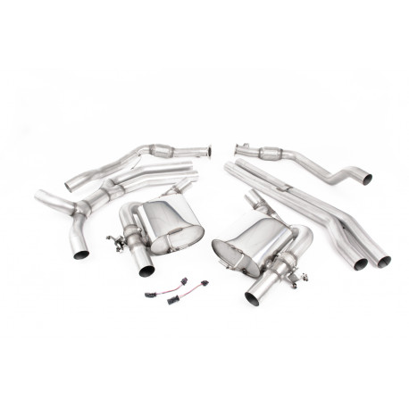 Milltek KIPUFOGÓRENDSZER Cat-back Milltek kipufogó Audi RS4 B9 2,9 2018-2021 | race-shop.hu