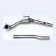 Milltek KIPUFOGÓRENDSZER Nagytestű Downpipe és De-cat Milltek Audi S3 2 T 2007-2012 | race-shop.hu