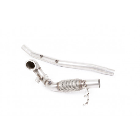 Milltek KIPUFOGÓRENDSZER Nagytestű Downpipe és De-cat Milltek Audi S3 2 TFSI 2019-2021 | race-shop.hu