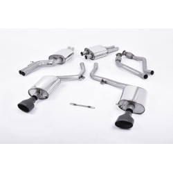 Cat-back Milltek kipufogó Audi S5 3 TFSI 2010-2011