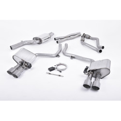 Cat-back Milltek kipufogó Audi S5 3 TFSI 2012-2021