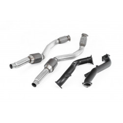 Large BoreDownpipes andHi-Flow Sport katalizátor Milltek Audi S6 4 TFSI 2012-2018