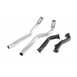 Nagytestű Downpipes and Cat Bypass Pipes Milltek Audi S7 Sportback 4 TFSI 2012-2018