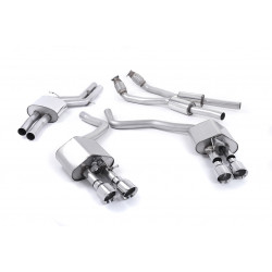 Cat-back Milltek kipufogó Audi S7 Sportback 4 TFSI 2012-2018
