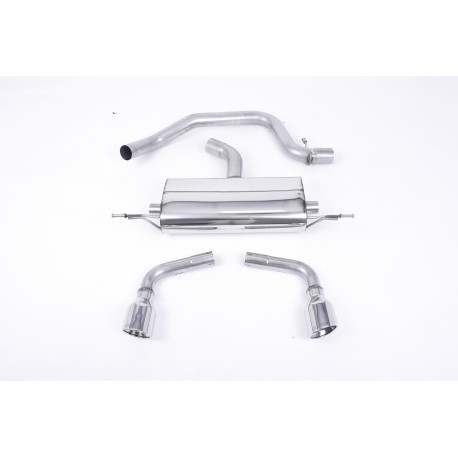 Milltek KIPUFOGÓRENDSZER Cat-back Milltek kipufogó Audi TT Mk2 2 TFSi 2006-2011 | race-shop.hu