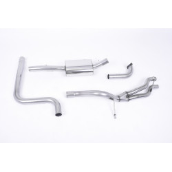 Cat-back Milltek kipufogó Ford Fiesta Mk7/Mk7.5 1.0T 2013-2017