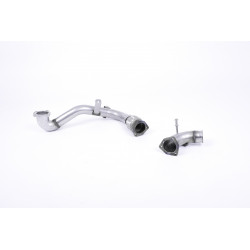 Nagytestű Downpipe és De-cat Milltek Ford Fiesta Mk8 1.0T 2017-2019