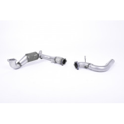 Cast Downpipe és Race katalizátor Milltek Ford Fiesta Mk8 1.0T 2017-2019