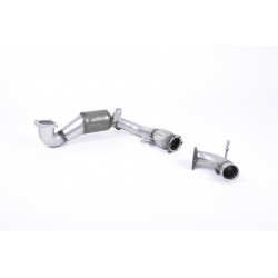 Cast Downpipe és Race katalizátor Milltek Ford Fiesta Mk8 1.0T 2017-2019