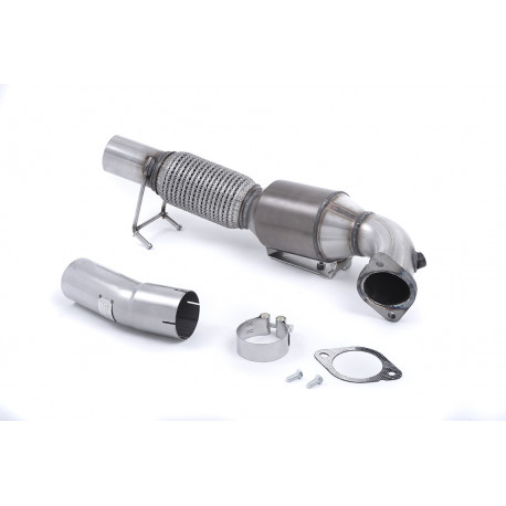 Milltek KIPUFOGÓRENDSZER Nagytestű Downpipe és Hi-Flow Sport katalizátor Milltek Ford Focus Mk3 RS 2016-2018 | race-shop.hu