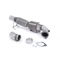 Nagytestű Downpipe és Hi-Flow Sport katalizátor Milltek Ford Focus Mk3 RS 2016-2018
