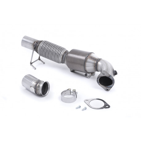 Milltek KIPUFOGÓRENDSZER Nagytestű Downpipe és Hi-Flow Sport katalizátor Milltek Ford Focus Mk3 RS 2016-2018 | race-shop.hu