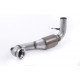 Milltek KIPUFOGÓRENDSZER Nagytestű Downpipe és Hi-Flow Sport katalizátor Milltek Mercedes CLA-Class CLA45 AMG 2013-2018 | race-shop.hu