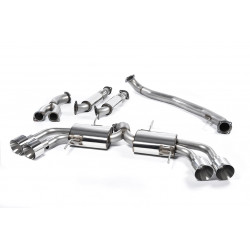 Elsődleges Cat-back Milltek Nissan GT-R R35 2009-2015