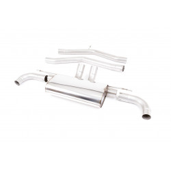 Front Pipe- hátsó része Milltek Toyota Supra A90 Coupe 2019-2021