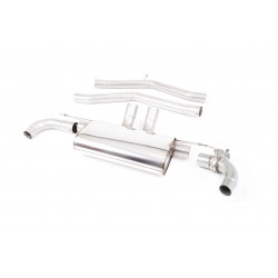 Front Pipe- hátsó része Milltek Toyota Supra A90 Coupe 2019-2021