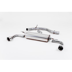 Cat-back Milltek kipufogó Volkswagen Golf Mk6 GTi 2009-2013
