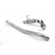Milltek KIPUFOGÓRENDSZER Nagytestű Downpipe és De-cat Milltek Volkswagen Golf MK7 R 2014-2016 | race-shop.hu