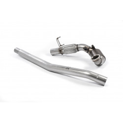 Nagytestű Downpipe és Hi-Flow Sport katalizátor Milltek Volkswagen Golf MK7 R 2015-2017
