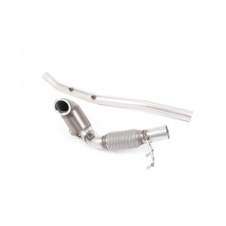 Milltek KIPUFOGÓRENDSZER Nagytestű Downpipe és Hi-Flow Sport katalizátor Milltek Volkswagen Golf Mk7.5 R 2019-2021 | race-shop.hu