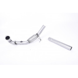 Nagytestű Downpipe és De-cat Milltek Volkswagen Polo GTI 1,8 2015-2018